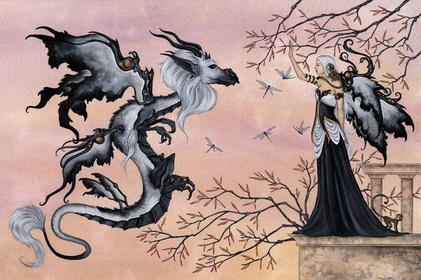 Dragons: Salutations by Amy Brown