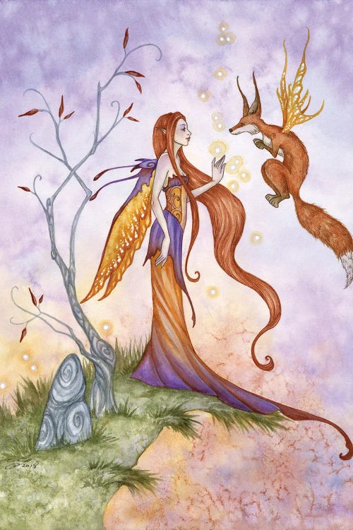 Salutations 2018 by Amy Brown wall art