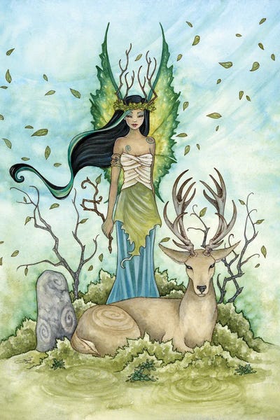 Stories On The Wind by Amy Brown framed wall art