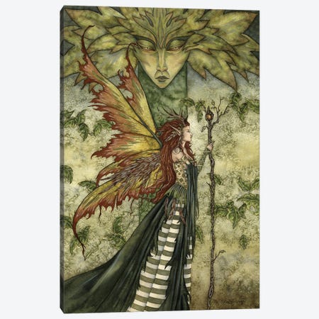The Greenwoman Canvas Print #AYB45} by Amy Brown Canvas Print