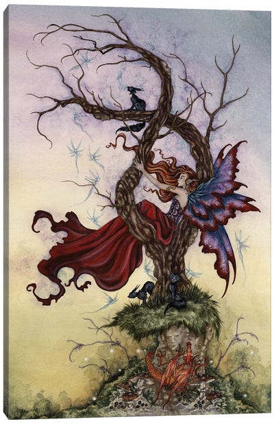 What Dreams May Come Canvas Art Print - Mythical Creature Art