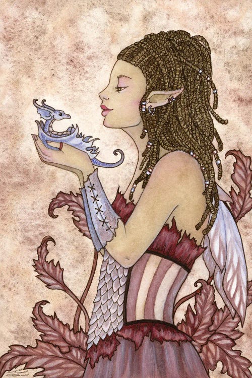 Adoration by Amy Brown wall art