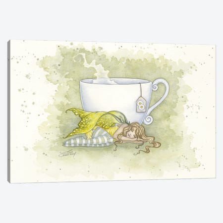 Chamomile Tea Faery Canvas Print #AYB53} by Amy Brown Canvas Art Print
