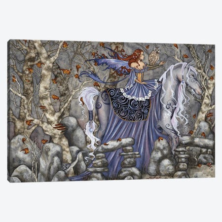 Enchanted Journey Canvas Print #AYB5} by Amy Brown Canvas Wall Art