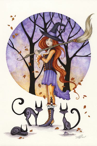 Witches: Autumn Witch by Amy Brown