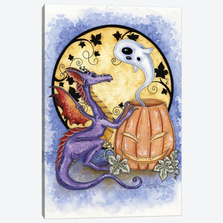 Boo! Canvas Print #AYB63} by Amy Brown Canvas Wall Art