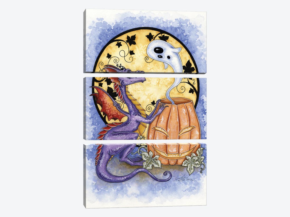 Boo! by Amy Brown 3-piece Canvas Art Print