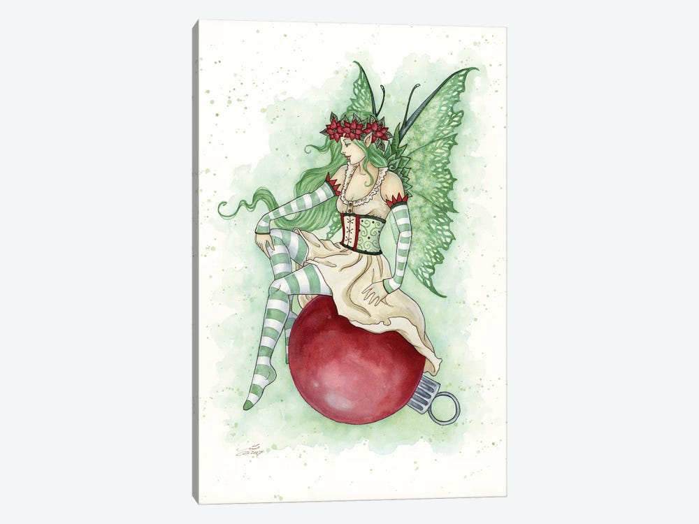 Christmas Fae I by Amy Brown 1-piece Canvas Wall Art