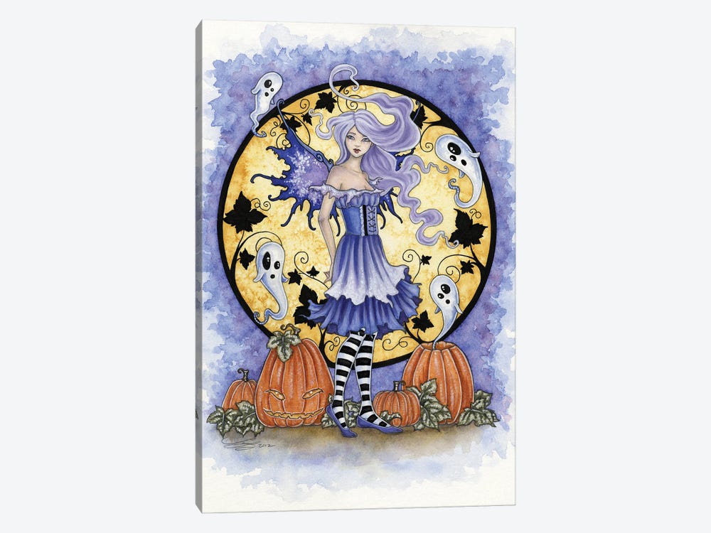 Haunted Pumpkin Patch by Amy Brown 1-piece Canvas Artwork
