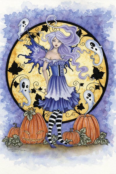 Fairies: Haunted Pumpkin Patch by Amy Brown