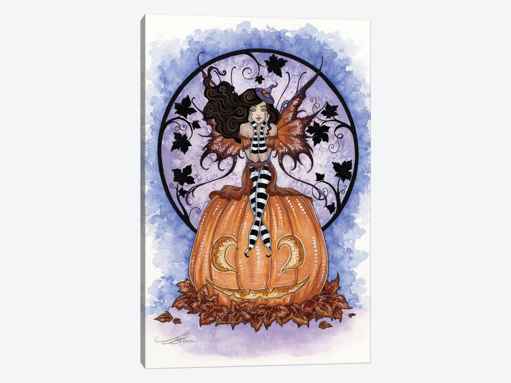 Is It Halloween Yet by Amy Brown 1-piece Canvas Print