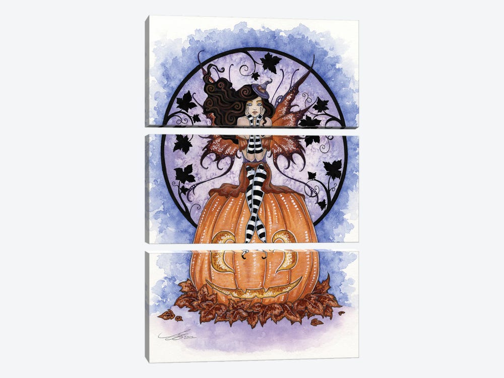Is It Halloween Yet by Amy Brown 3-piece Art Print