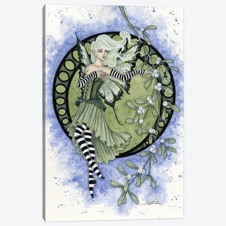 Mistletoe Canvas Print #AYB72} by Amy Brown Art Print
