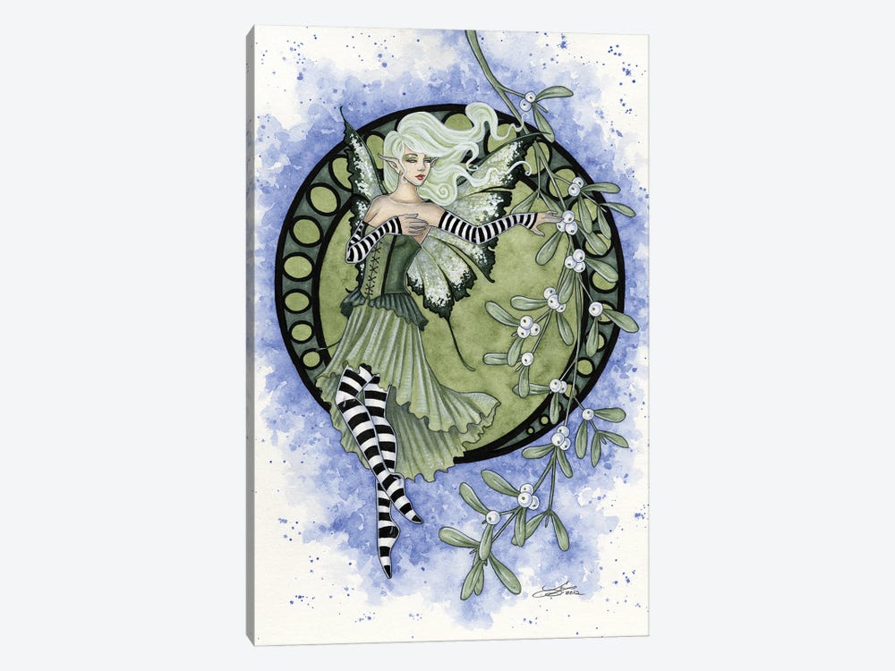 Mistletoe by Amy Brown 1-piece Canvas Print