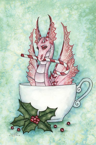 Dragons: Perfectly Peppermint by Amy Brown