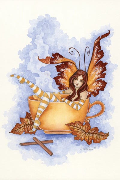 Fairies: Autumn Comfort by Amy Brown