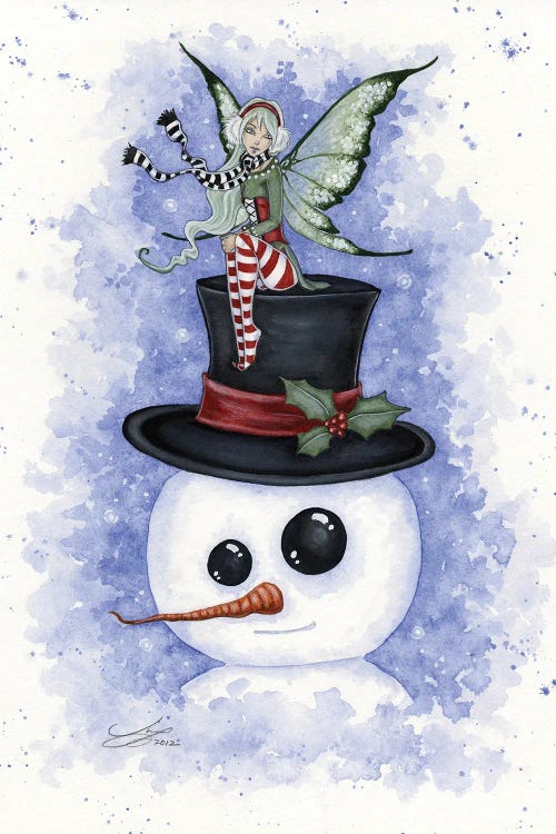 Frosty Friends by Amy Brown wall art