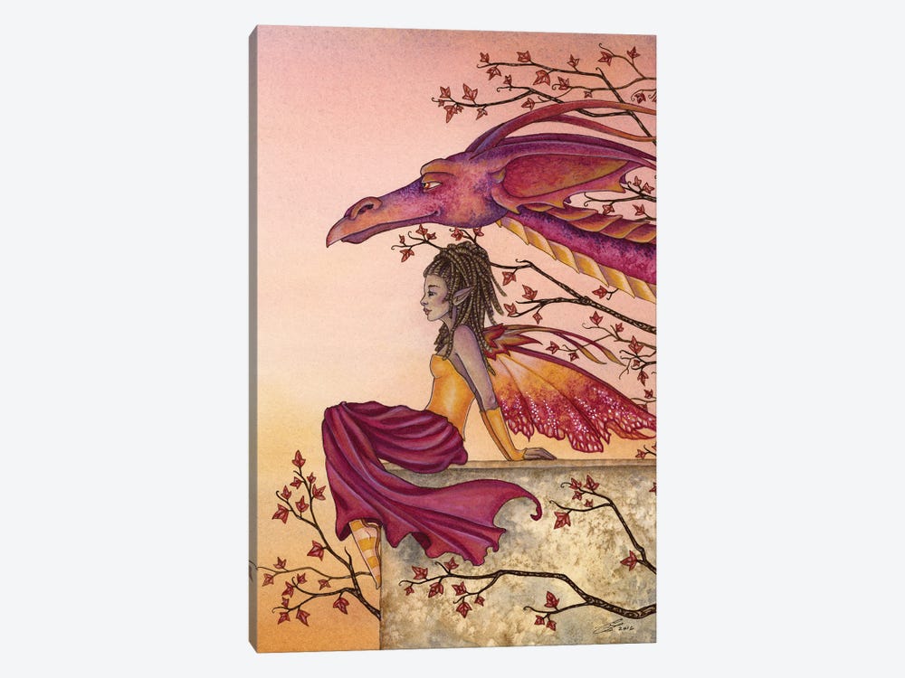 Greeting The Dawn by Amy Brown 1-piece Canvas Art