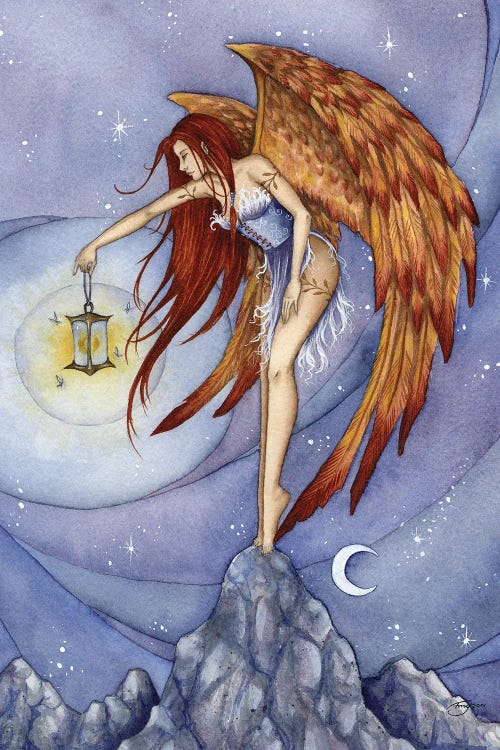 Lighting The Way by Amy Brown wall art