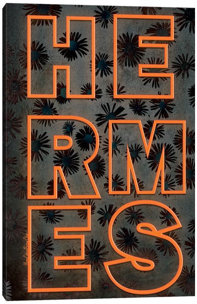 Hermes Poster Canvas Art Print - Art By Choni
