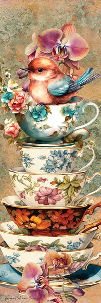 Pottery Still Life: Stacked Up by Art By Choni