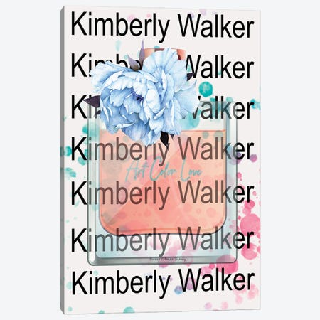 Kimberly Walker Art Color Love Canvas Print #AYC25} by Art By Choni Canvas Artwork