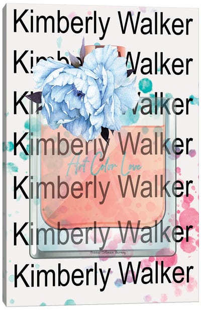 Kimberly Walker Art Color Love Canvas Art Print - Art By Choni