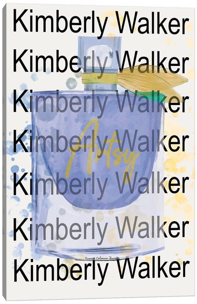 Kimberly Walker Artsy Canvas Art Print - Art By Choni