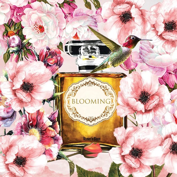 Perfume Bottles: Blooming by Art By Choni