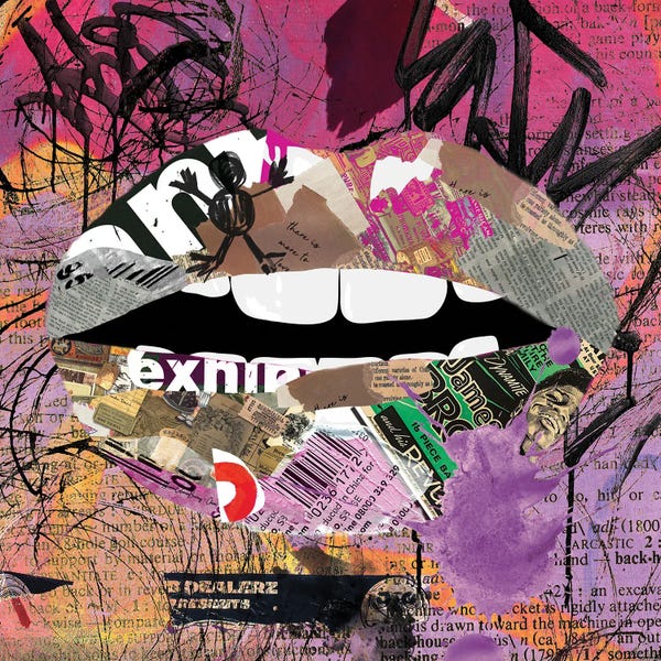 Art With Attitude: Graffiti Lips by Art By Choni