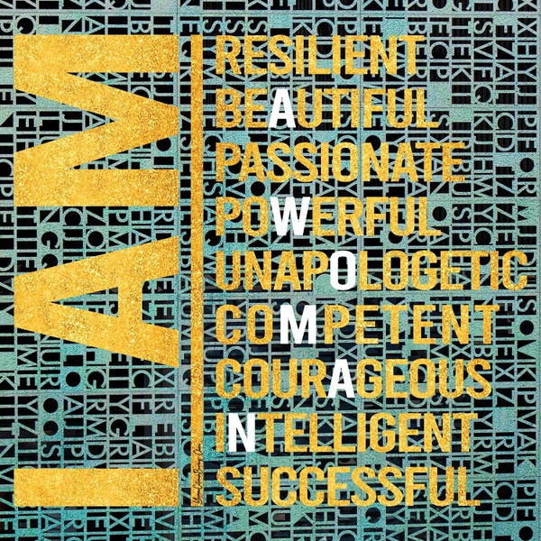 I Am My Own Muse: I Am Resilient by Art By Choni