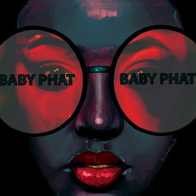 Baby Phat by Art By Choni wall art