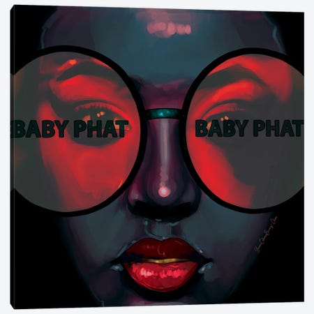 Baby Phat Canvas Print #AYC66} by Art By Choni Canvas Art