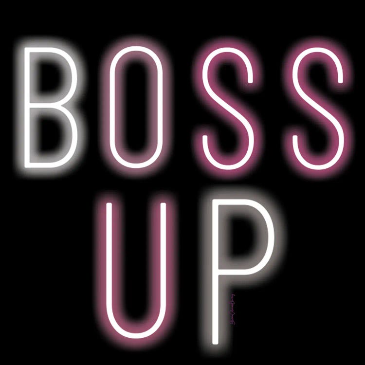Boss Up by Art By Choni wall art