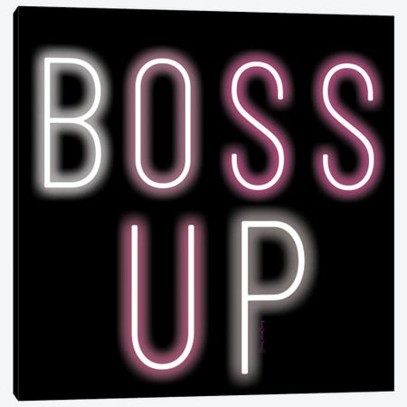 Boss Up Canvas Print #AYC70} by Art By Choni Canvas Artwork