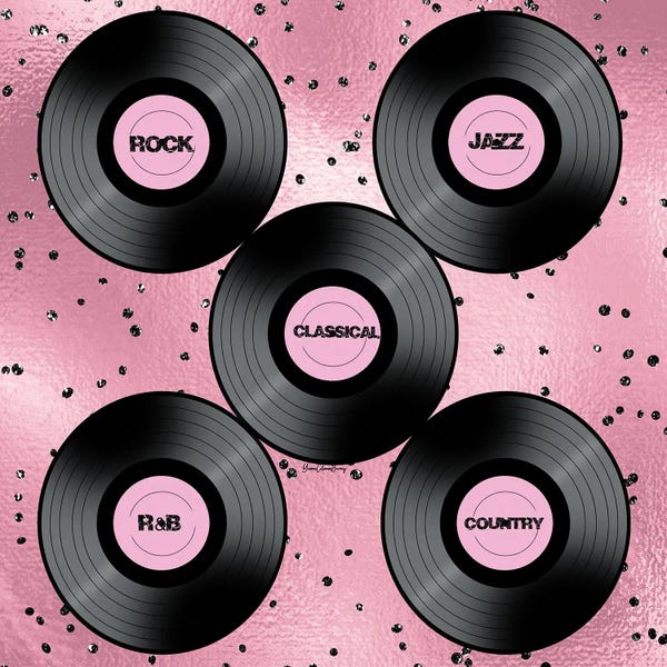 Media Formats: I Love Music by Art By Choni