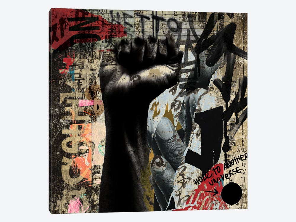 My Blackness by Art By Choni 1-piece Canvas Print