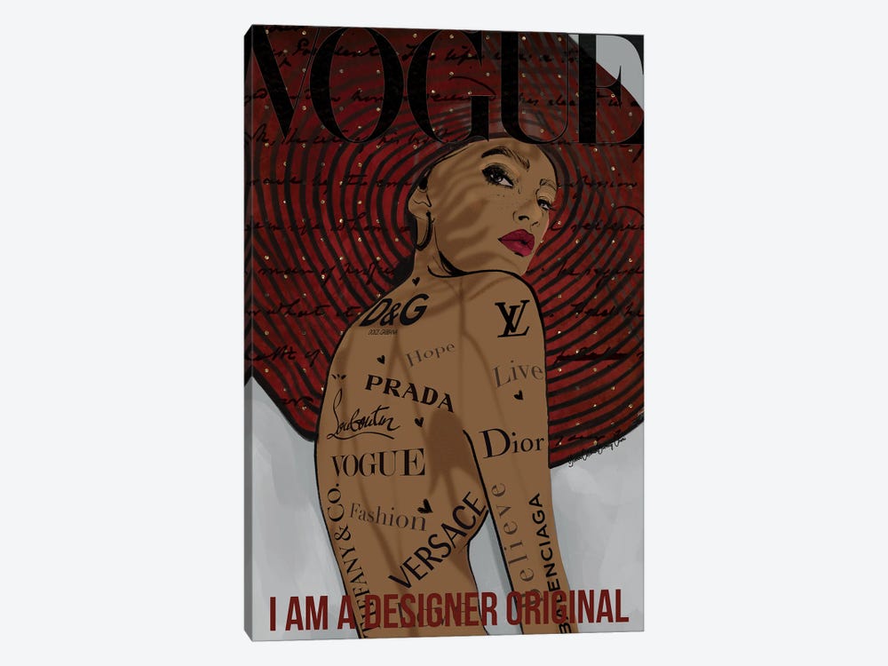 Vogue Designer Original by Art By Choni 1-piece Canvas Art