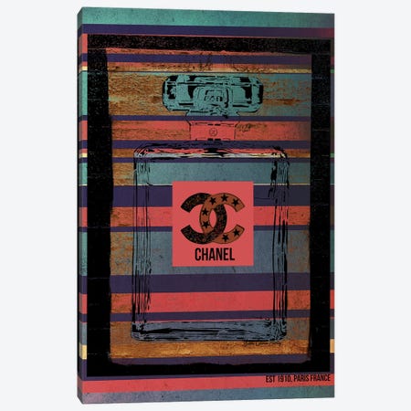 Chanel 1910 Canvas Print #AYC9} by Art By Choni Canvas Artwork