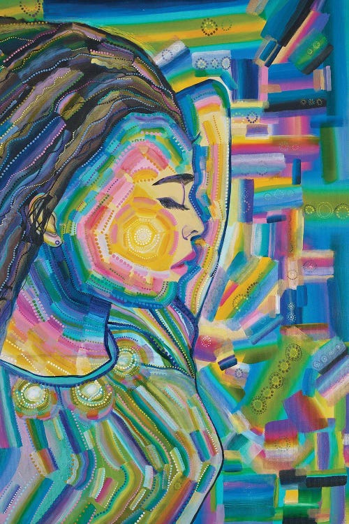 Yuki In The Big City by Amy Diener wall art