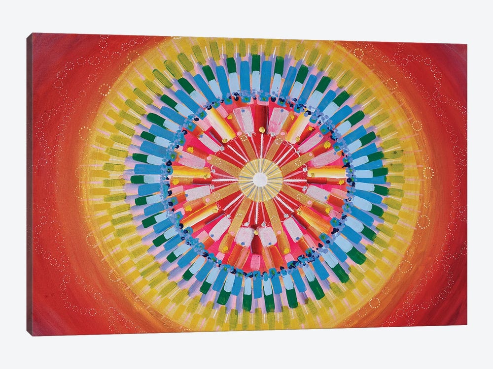 Mandala Energy by Amy Diener 1-piece Canvas Print