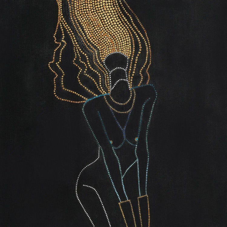 Golden Nude by Amy Diener wall art