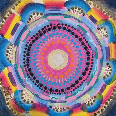 Colorful Zen by Amy Diener canvas print