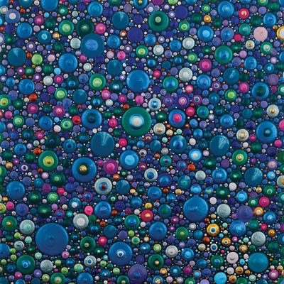 Dots Take Over The World by Amy Diener art print