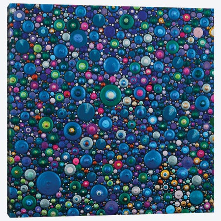 Dots Take Over The World Canvas Print #AYD31} by Amy Diener Art Print