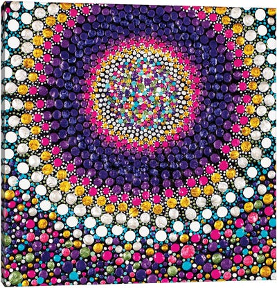 Candy Canvas Art Print - Mandala Art
