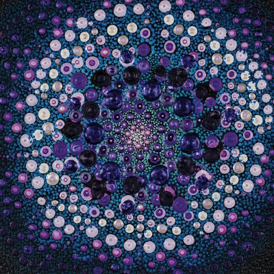 Blue & Purple II by Amy Diener art print