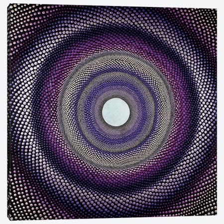 Purple Tunnel Canvas Print #AYD4} by Amy Diener Canvas Art