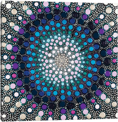 Blue & Purple I Canvas Art Print - Amy Diener