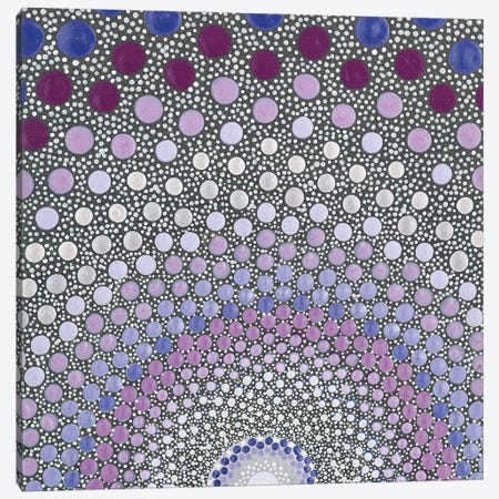Purple Shine Canvas Print #AYD62} by Amy Diener Canvas Artwork